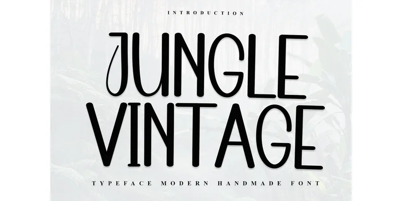 Jungle Vintage Font by Inermedia STUDIO — Sans Serif Font