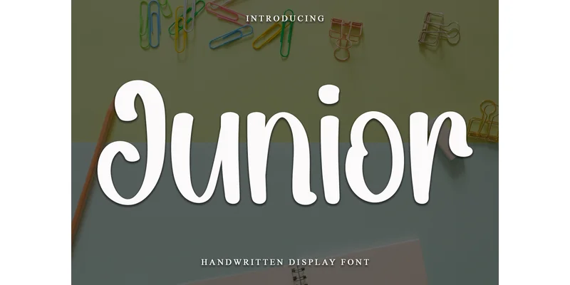 Junior Font by PiPi Creative — Display Font