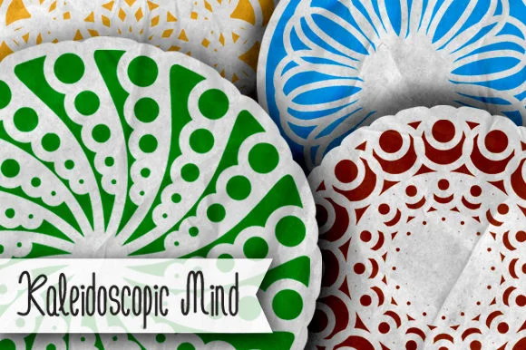Kaleidoscopic Mind by qkila — Dingbats Font