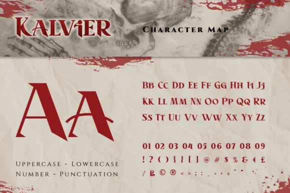 Kalvier by Keristyper — Slab Serif Font — thumbnail 2
