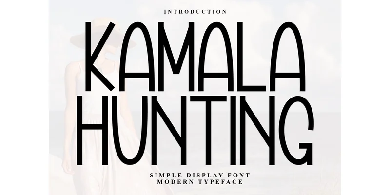Kamala Hunting Font by Inermedia STUDIO — Display Font