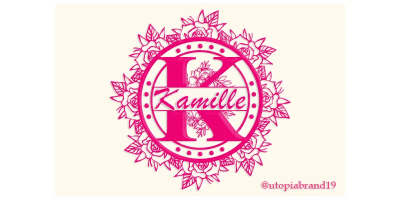 Kamille Monogram Font by utopiabrand19 by utopiabrand19 — Decorative Font