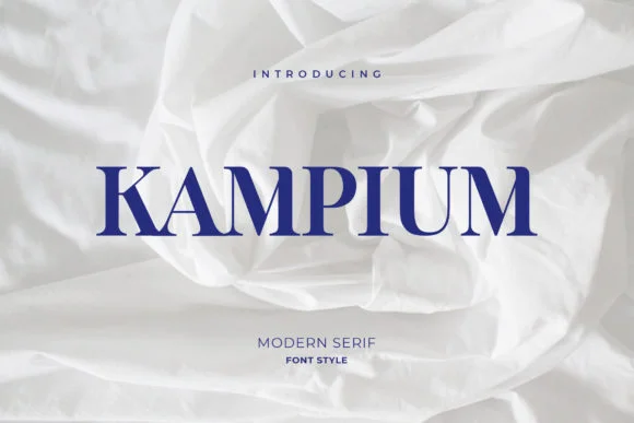 Kampium by uicreativenet — Slab Serif Font