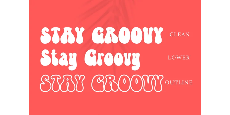 Kenbie Groovy Font by Sakti Avellin — Display Font — thumbnail 2