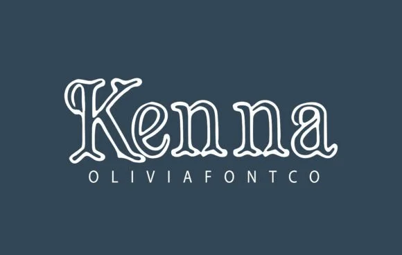 Kenna by OliviaFontCo — Slab Serif Font