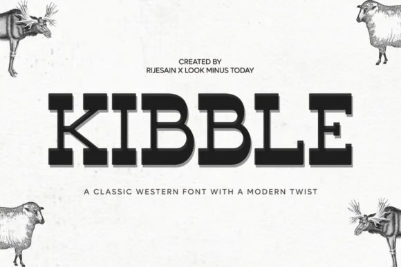 Kibble by LOOK MINUS TODAY — Slab Serif Font