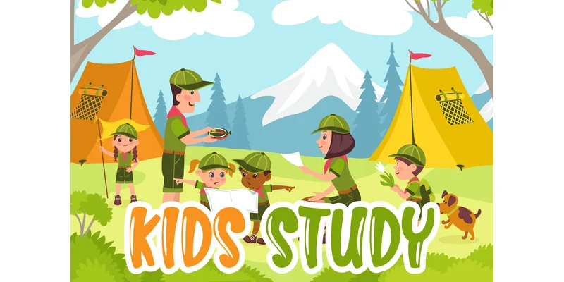Kids Camping Font by Planetz studio — Display Font — thumbnail 3