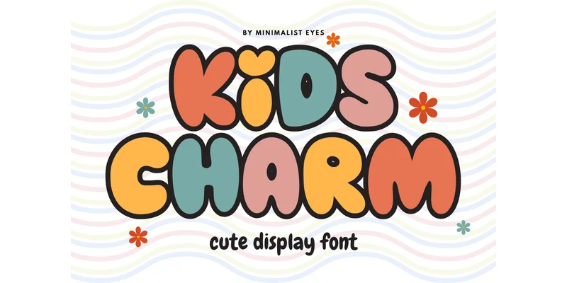 Kids Charm Font by Minimalist Eyes — Display Font