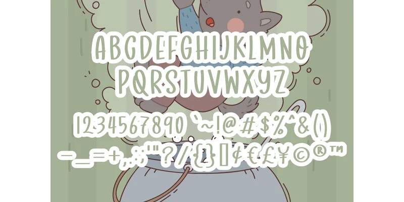 Kids School Font by Brilian — Display Font — thumbnail 5