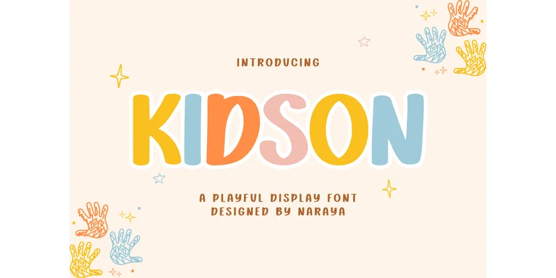 Kidson Font by Naraya Studio — Display Font