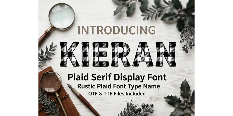 Kieran Font by mail.skygroup — Display Font