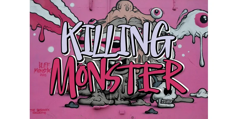 Killing Monster Font by Behind the ink by Behind the ink — Display Font