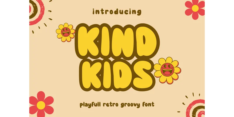 Kind Kids Font by Sakti Avellin — Display Font