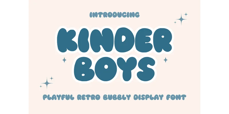 Kinder Boys Font by SiapGraph — Display Font
