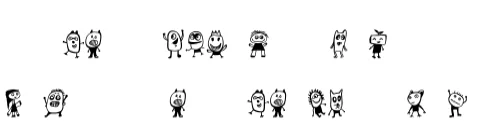 Kinderskizzen by vladimirnikolic — Dingbats Font — thumbnail 5