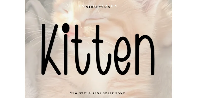 Kitten Font by Inermedia STUDIO — Sans Serif Font