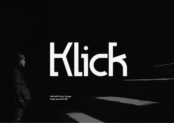 Klick by Grontype — Slab Serif Font
