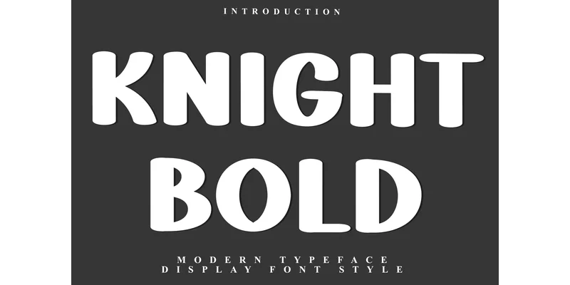Knight Bold Font by Inermedia STUDIO — Display Font