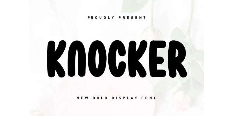 Knocker Font by Berkah Shop — Display Font