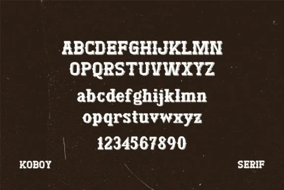 Koboy by filosovis.co — Slab Serif Font — thumbnail 3