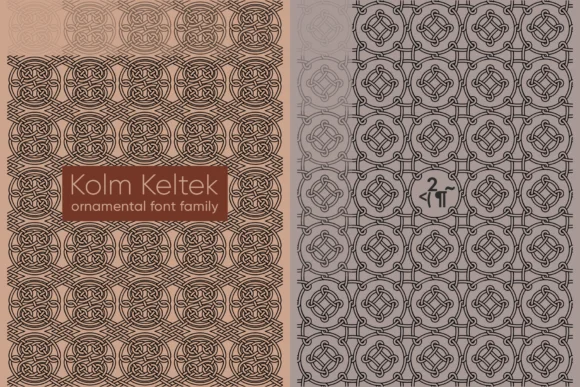 Kolm Keltek by 2d-typo — Dingbats Font — thumbnail 4