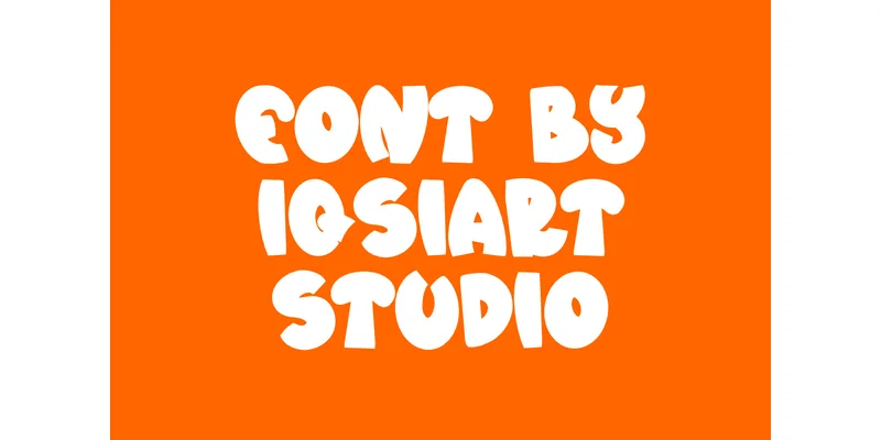 Komas Cartoon Font by IqsiartStudio — Display Font — thumbnail 2