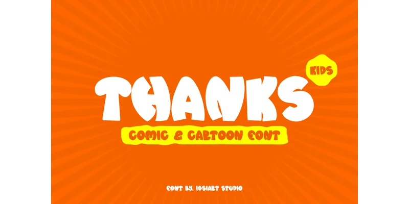 Komas Cartoon Font by IqsiartStudio — Display Font — thumbnail 4