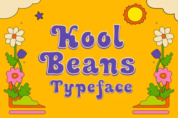 Kool Beans by HipFonts โ Slab Serif Font
