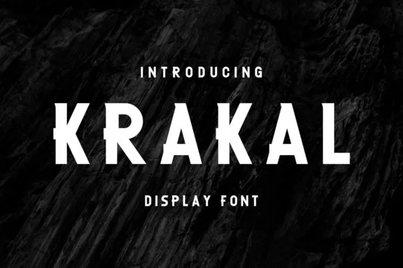 Krakal by Evloxx — Slab Serif Font