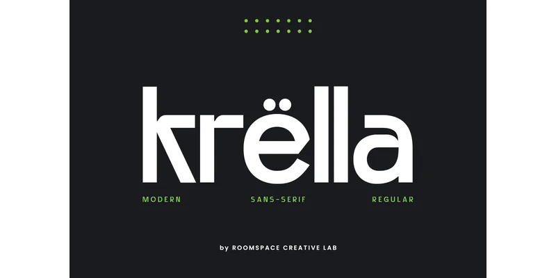Krella Font by roomspace by roomspace — Sans Serif Font