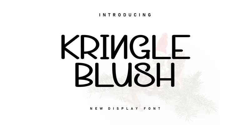 Kringle Blush Font by ArtLine Design — Display Font