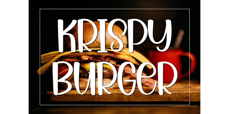 Krispy Burger Font by Inermedia STUDIO — Display Font