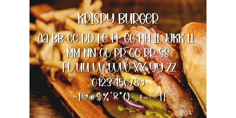 Krispy Burger Font by Inermedia STUDIO — Display Font — thumbnail 4