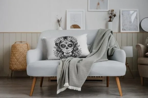 La Catrina Sugar Skull by MOMAT THIRTYONE — Dingbats Font — thumbnail 5