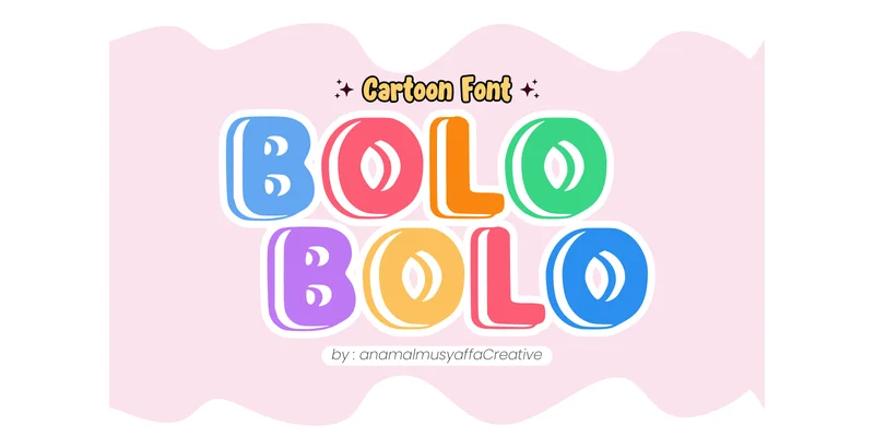 Labubu Font by anamalmusyaffaCreative by anamalmusyaffaCreative — Display Font — thumbnail 2