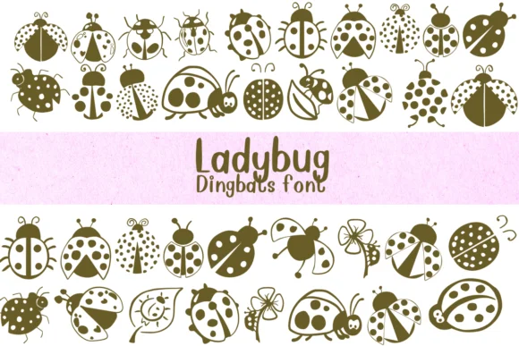 Ladybug by Nongyao — Dingbats Font