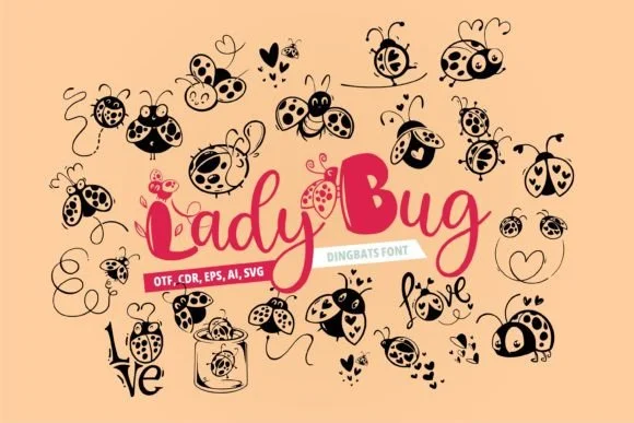 Ladybug by Onoborgol — Dingbats Font