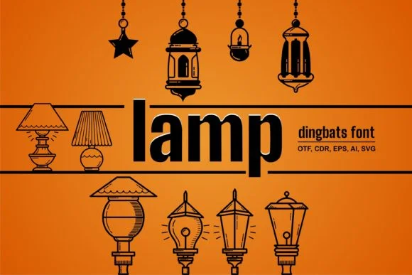Lamp by onoborgol — Dingbats Font