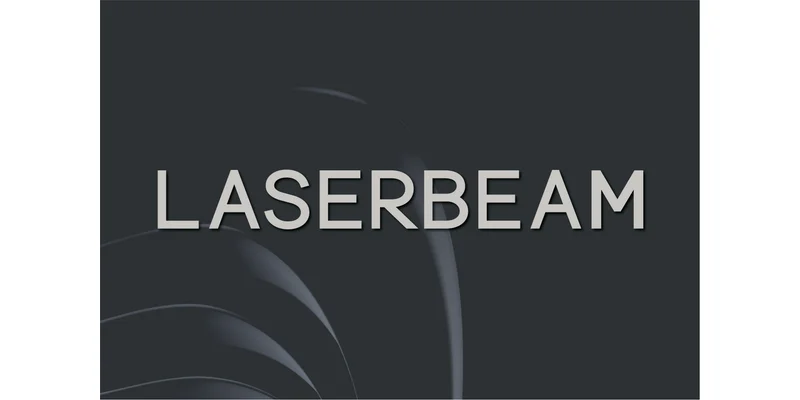 Laserbeam Font by A Christie by A Christie — Sans Serif Font
