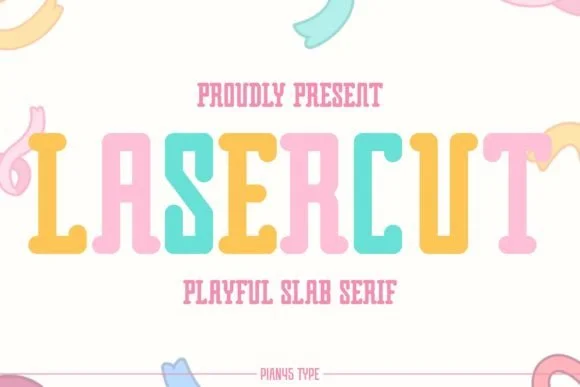 Lasercut by Pian45 — Slab Serif Font