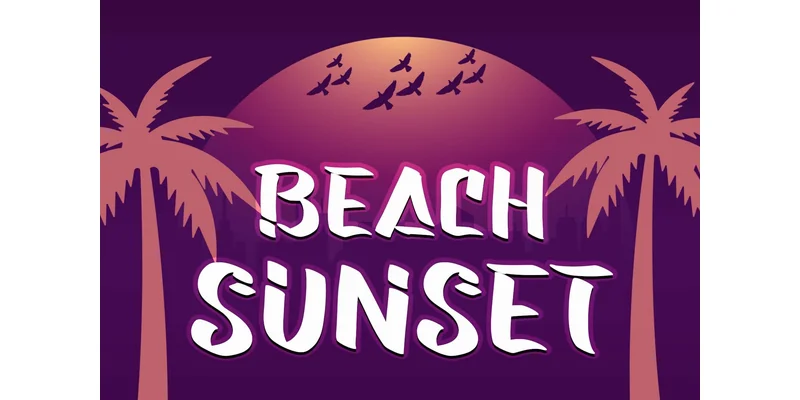 Last Miami Font by yogaletter6 — Display Font — thumbnail 2
