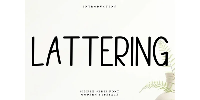 Lattering Font by FreshTypeINK — Sans Serif Font