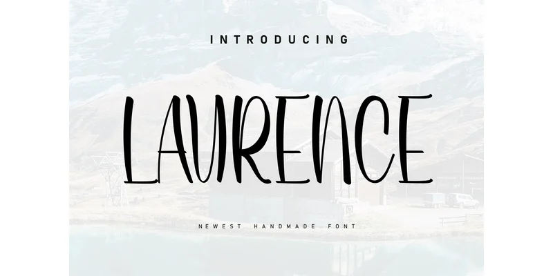 Laurence Font by Berkah Shop — Display Font