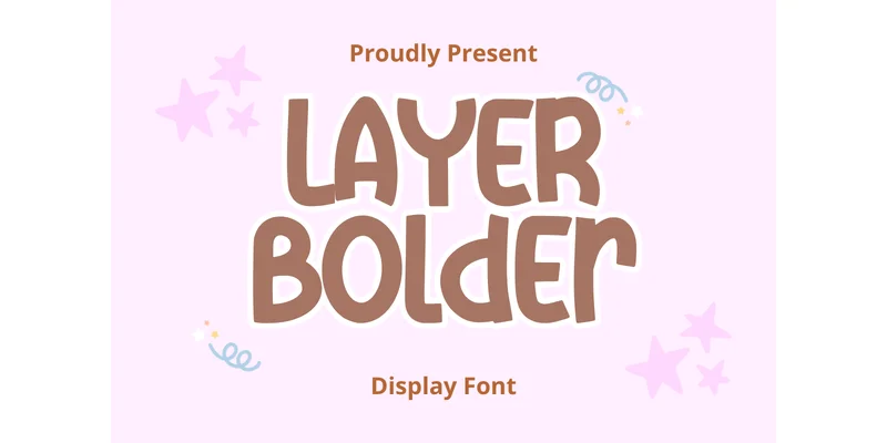 Layer Bolder Font by SiapGraph — Display Font