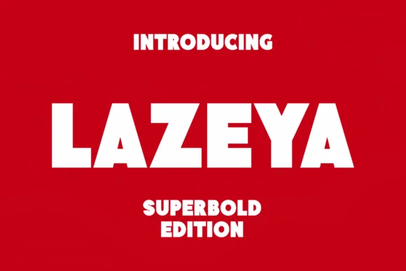 Lazeya by Monoletter — Slab Serif Font