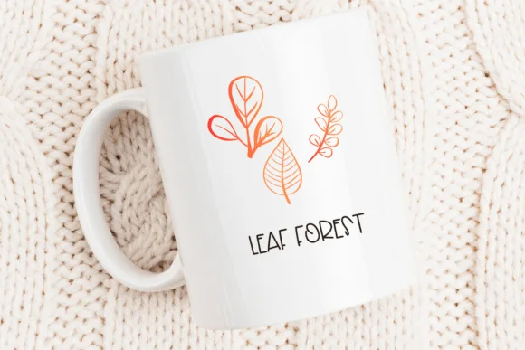 Leaf Forest by Sirinart — Dingbats Font — thumbnail 5