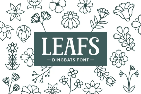 Leafs by Dito (7NTypes) — Dingbats Font