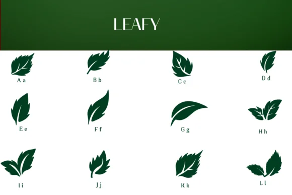 Leafy by Heartcraft Atelier — Dingbats Font — thumbnail 2