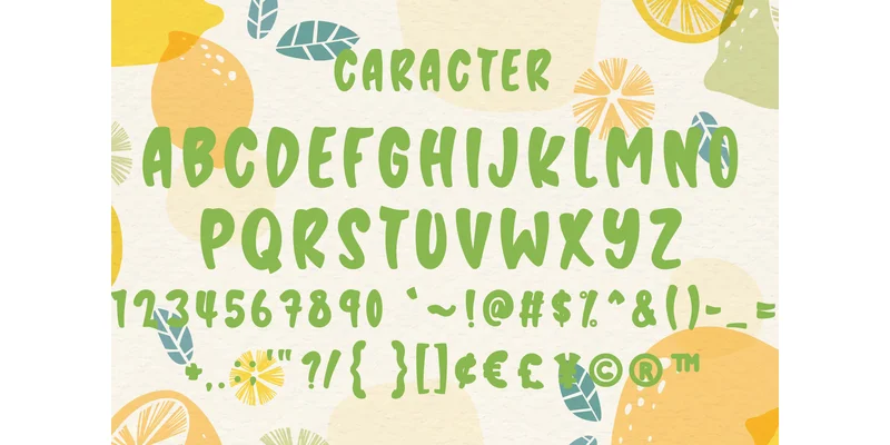 Lemon Mom Font by Planetz studio — Display Font — thumbnail 4