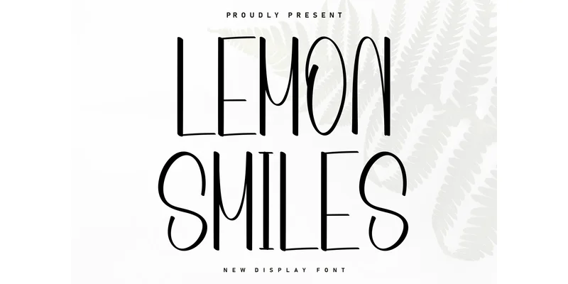 Lemon Smiles Font by Berkah Shop — Display Font